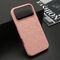 Zastitna maska (futrola) WOVEN TOUCH MagSafe - iPhone 17 Pro Max (6.9) roze (MS).