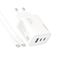 Kucni punjac Moxom MX-HC158 QC3.0 65W Type-C na Type-C beli (MS).