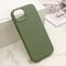 Zastitna maska (futrola) WOVEN MagSafe - iPhone 15 zelena (MS).