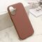 Zastitna maska (futrola) WOVEN MagSafe - iPhone 16 (6.1) braon (MS).
