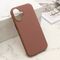 Zastitna maska (futrola) WOVEN MagSafe - iPhone 17 braon (MS).