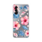 Zastitna ultra tanka (skin) maska / futrola PRINT - Samsung A175 Galaxy A17 Hibiscus Sea.