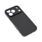Zastitna silikonska maska (futrola) Skin - iPhone 17 Pro/18 Pro 6.3 mat crna.
