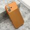 Zastitna maska (futrola) COLOR METAL MagSafe II - iPhone 16 (6.1) narandzasta (MS).