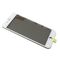 Staklo touchscreen-a - Iphone 7 Plus sa frejmom + oca i polaroid beli (white) ORG (MS).