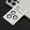 stita - kameru OCTAGON DIAMOND iPhone 16 Pro (6.3)/16 Pro Max (6.9) srebrna (MS).