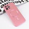 Zastitna maska (futrola) Magsafe Chrome - iPhone 13 Pro Max 6.7 roze.