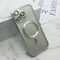 Zastitna maska (futrola) GLITTER MAGSAFE - iPhone 15 Pro Max (6.7) srebrna (MS).