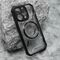 Zastitna maska (futrola) LENS MAGSAFE - iPhone 15 Pro (6.1) crna (MS).
