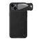 Zastitna maska (futrola) Nillkin Cam Shield Leather S - iPhone 14 crna (MS).