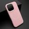 Zastitna maska (futrola) PASTEL COLOR MagSafe - iPhone 16 Pro (6.3) roze (MS).