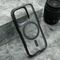Zastitna maska (futrola) PLATINUM MagSafe - iPhone 15 Pro (6.1) crna (MS).