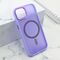 Zastitna maska (futrola) SHINING MAGSAFE - iPhone 15 ljubicasta (MS).