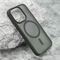 Zastitna maska (futrola) RUGGED MagSafe - iPhone 15 Pro (6.1) tamno zelena (MS).