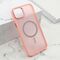 Zastitna maska (futrola) SHINING MAGSAFE - iPhone 15 Plus roze (MS).