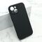 Zastitna maska (futrola) Soft Silicone - iPhone 15 crna (MS).
