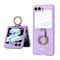 Zastitna maska (futrola) SMOOTH RING - Samsung F741B Galaxy Z Flip 6 5G ljubicasta (MS).