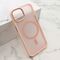 Zastitna maska (futrola) SILKY MAGSAFE II - iPhone 14 (6.1) roze (MS).