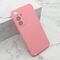 Zastitna maska (futrola) Soft Silicone - Samsung A356B Galaxy A35 5G roze (MS).