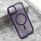 Zastitna maska (futrola) SILKY MAGSAFE mat - iPhone 11 (6.1) ljubicasta (MS).