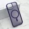 Zastitna maska (futrola) SILKY MAGSAFE - iPhone 15 ljubicasta (MS).