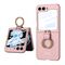 Zastitna maska (futrola) SMOOTH RING - Samsung F741B Galaxy Z Flip 6 5G roze (MS).