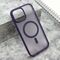 Zastitna maska (futrola) SILKY MAGSAFE mat - iPhone 14 Pro Max (6.7) ljubicasta (MS).