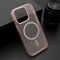 Zastitna maska (futrola) SPARKLING MagSafe - iPhone 16 Pro (6.3) roze (MS).