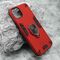 Zastitna maska (futrola) Square Ring - iPhone 15 Plus crvena (MS).
