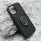 Zastitna maska (futrola) Square Ring - iPhone 15 crna (MS).