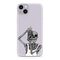 Zastitna ultra tanka (skin) maska / futrola PRINT CLEAR - iPhone 14 Plus (6.7) ND0302 (MS).