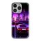 Zastitna ultra tanka (skin) maska / futrola PRINT CLEAR NEON WAVE - iPhone 14 Pro (6.1) NW03 (MS).