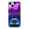 Zastitna ultra tanka (skin) maska / futrola PRINT CLEAR NEON WAVE - iPhone 14 (6.1) NW02 (MS).