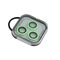 Folija - stitu kamere GLASS LUXO iPhone 15 Pro (6.1)/15 Pro Max (6.7) zelena (MS).