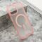 Zastitna maska (futrola) BLURRY MagSafe - iPhone 15 roze (MS).