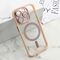 Zastitna maska (futrola) DIAMOND MagSafe - iPhone 15 Pro (6.1) roze (MS).