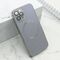 Zastitna maska (futrola) ELEGANT METAL MAGSAFE - iPhone 12 Pro siva (MS).