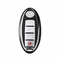 Privek - kljuceve auto Nissan Sylphy/Infinity crni.