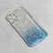 Zastitna maska (futrola) Heart Glitter - iPhone 12 Pro 6.1 plava.