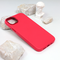 Zastitna maska (futrola) Beautiful Shine Leather iPhone 14 Plus crvena.