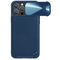 Zastitna maska (futrola) Nillkin CamShield Leather S - iPhone 14 Pro plava.