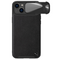 Zastitna maska (futrola) Nillkin CamShield Leather S - iPhone 14 Plus crna.