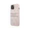 Zastitna maska (futrola) Guess Hc PU 4G Stripe - iPhone 14 Plus pink (GUHCP14M4GDPI).