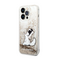 Zastitna maska (futrola) Karl Lagerfeld Hc Liquid Glitter Choupette - iPhone 14 Pro zlatna (KLHCP14LGCFD).