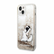 Zastitna maska (futrola) Karl Lagerfeld Hc Liquid Glitter Choupette - iPhone 14 zlatna (KLHCP14SGCFD).