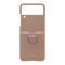 Zastitna maska (futrola) Elegant Fold design - Samsung F721B Samsung F721 Galaxy Z Flip 4 roze (MS).
