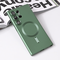 Zastitna maska (futrola) Magsafe Chrome - Samsung S928B Galaxy S24 Ultra zelena.