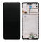 LCD displej (ekran) - Samsung A217/Galaxy A21s + touchscreen + okvir crni FULL ORG SP.