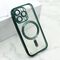 Zastitna maska (futrola) CAMERA PROTECT MagSafe - iPhone 15 Pro (6.1) zelena (MS).