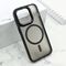 Zastitna maska (futrola) SHINING MAGSAFE - iPhone 15 Pro (6.1) crna (MS).
